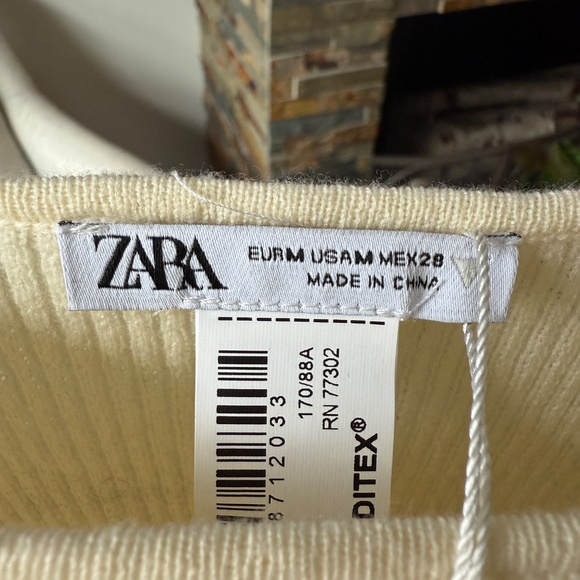 NWT Zara rhinestone sweater - Picture 4 of 5